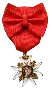 Médaille de chevalier de l'ordre royal et militaire de Saint-Louis